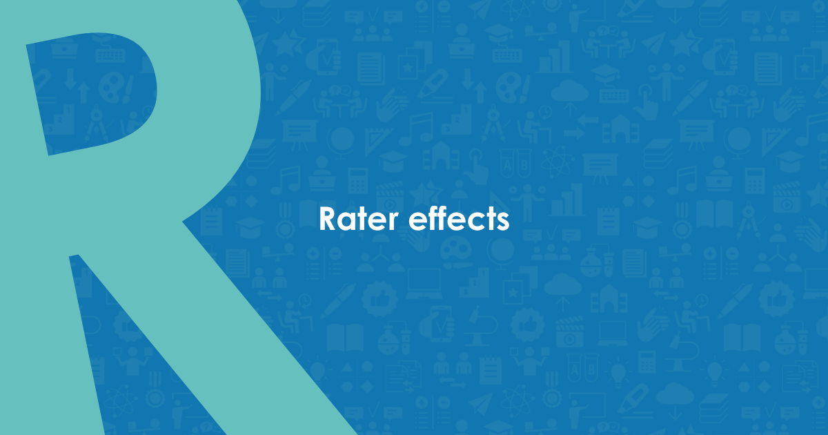 rater effects