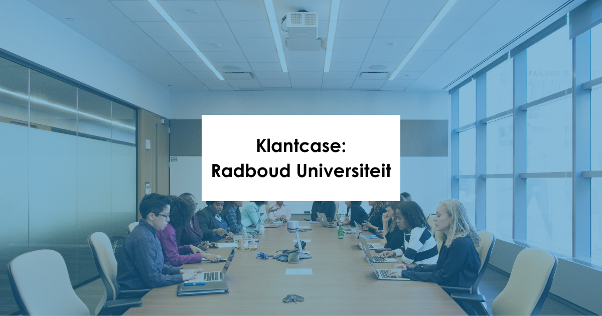klantcase radboud universiteit